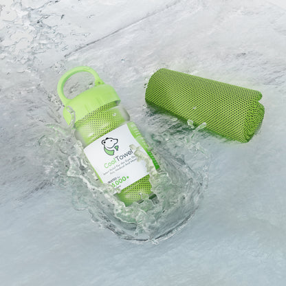 Original CoolTowel™ Bottle Green