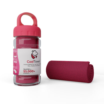 Original CoolTowel™ Bottle Pink