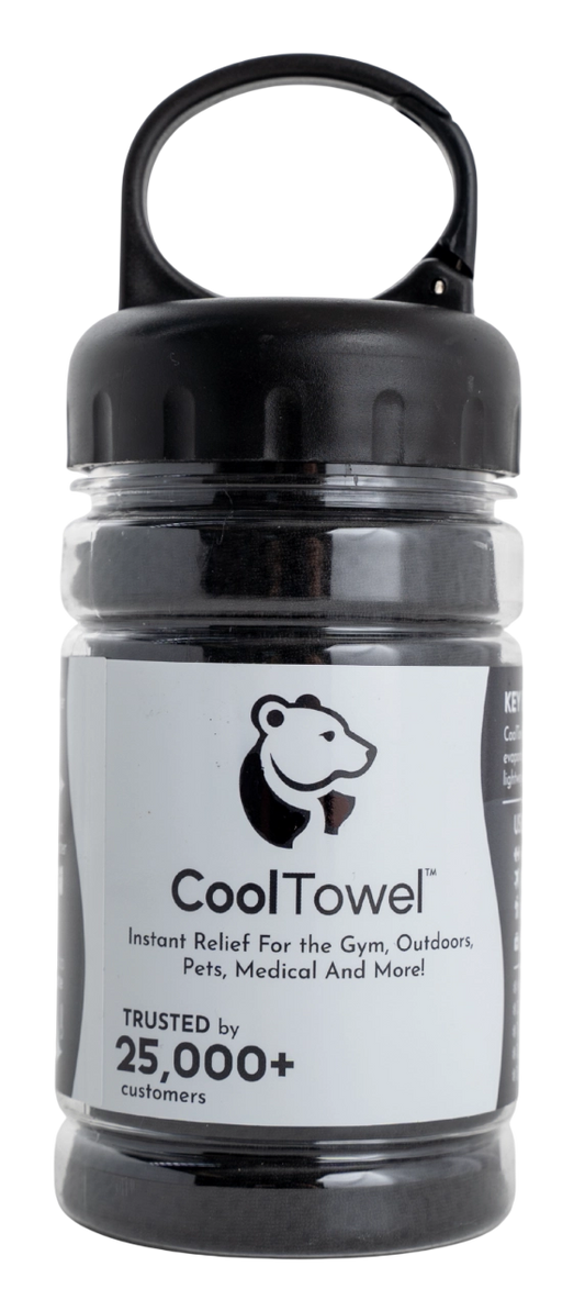 Original CoolTowel™ Bottle Black