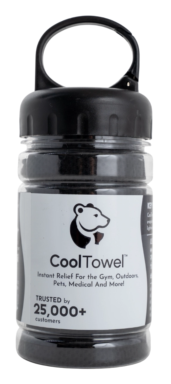 Original CoolTowel™ Bottle Black