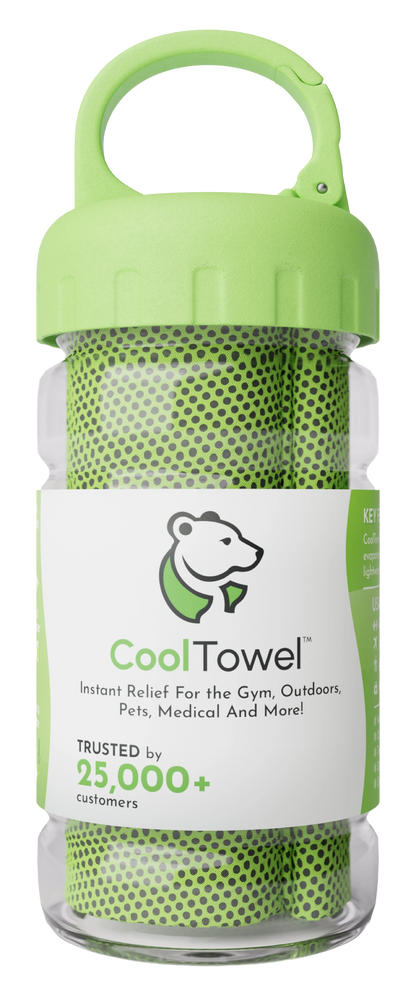 Original CoolTowel™ Bottle Green