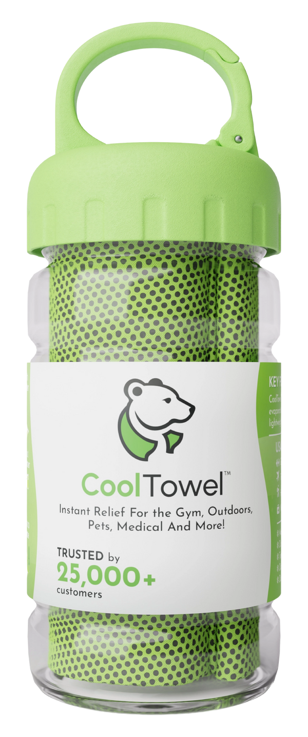 Original CoolTowel™ Bottle Green