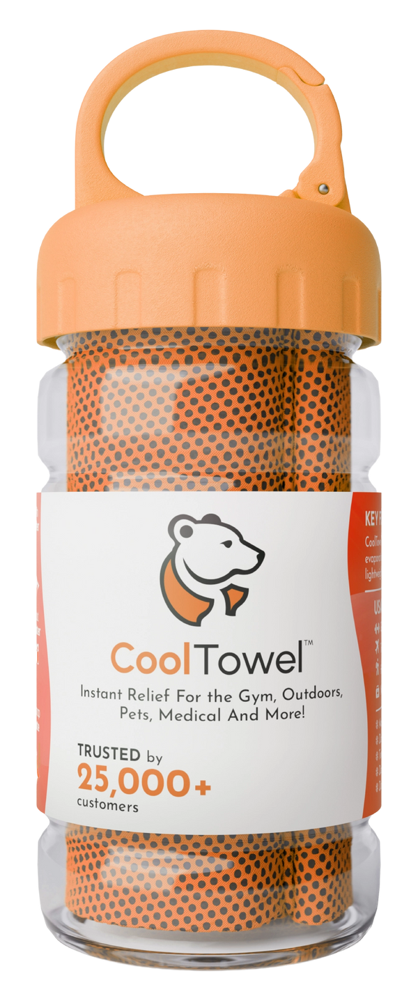 Original CoolTowel™ Bottle Orange