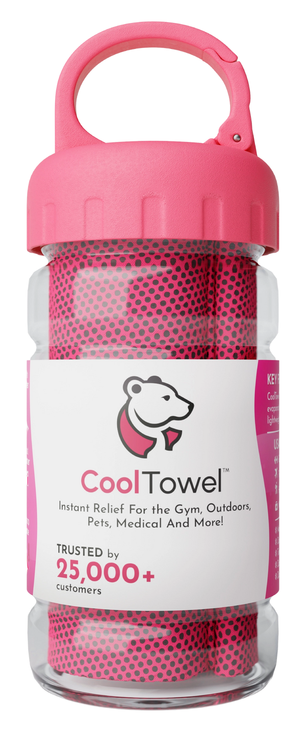Original CoolTowel™ Bottle Pink